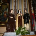 Statues of Saint Thérèse de Lisieux and Blessed Louis and Zélie Martin