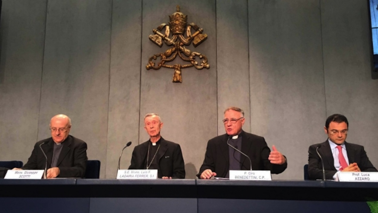Press conference presenting the Ratzinger Prize 2015