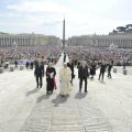 Pope Francis during the General Audience of Wednesday 20th of May 2015