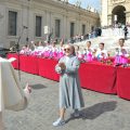 Pope greets group of Korean pilgrims during the General Audience of Wednesday 20th of May 2015