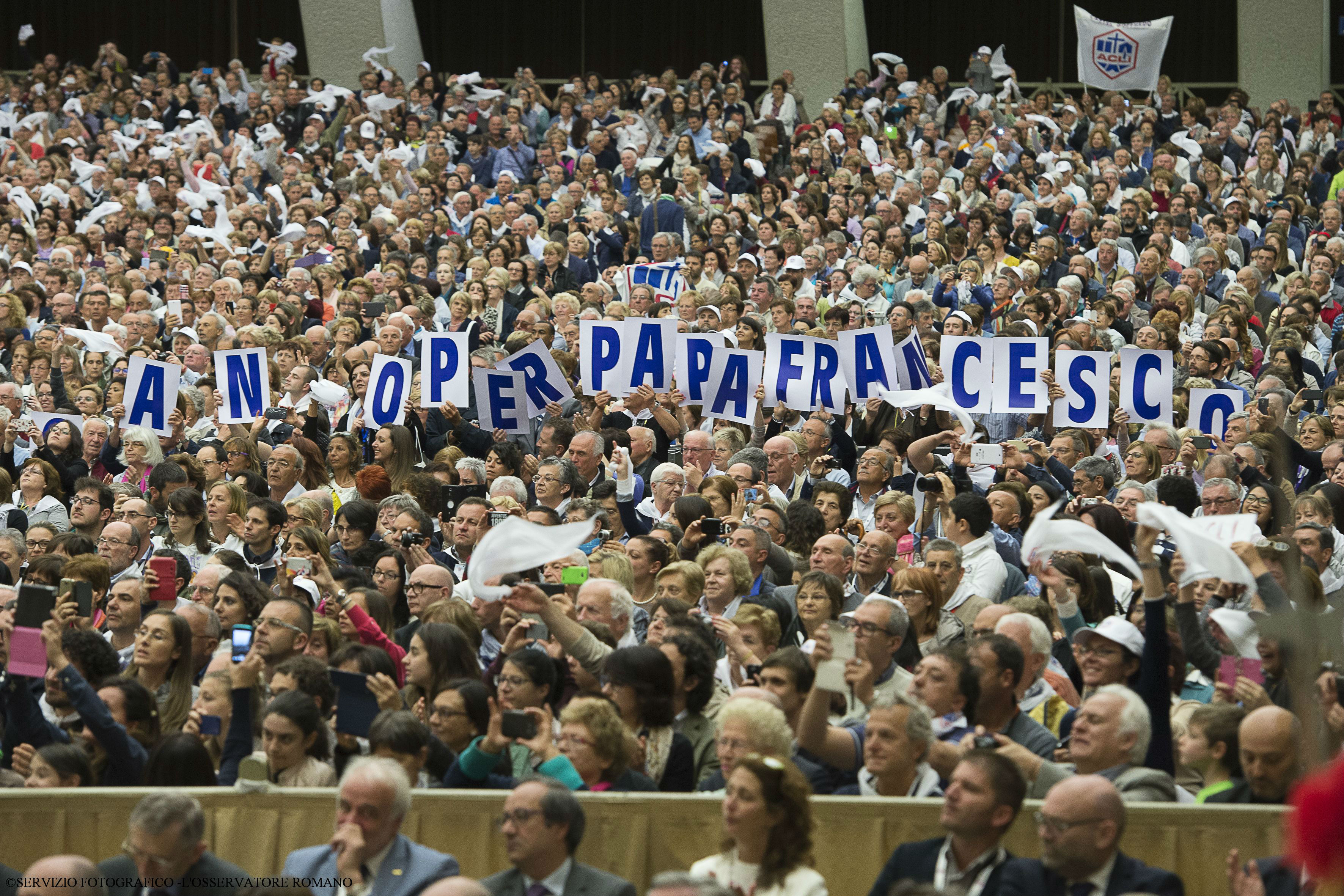 Papal audience for members of the Christian Italian Workers Union (ACLI)