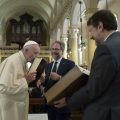 Pope Francis during his encounter with the Evangelical Valdese Church