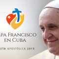Pope at Cuba - poster