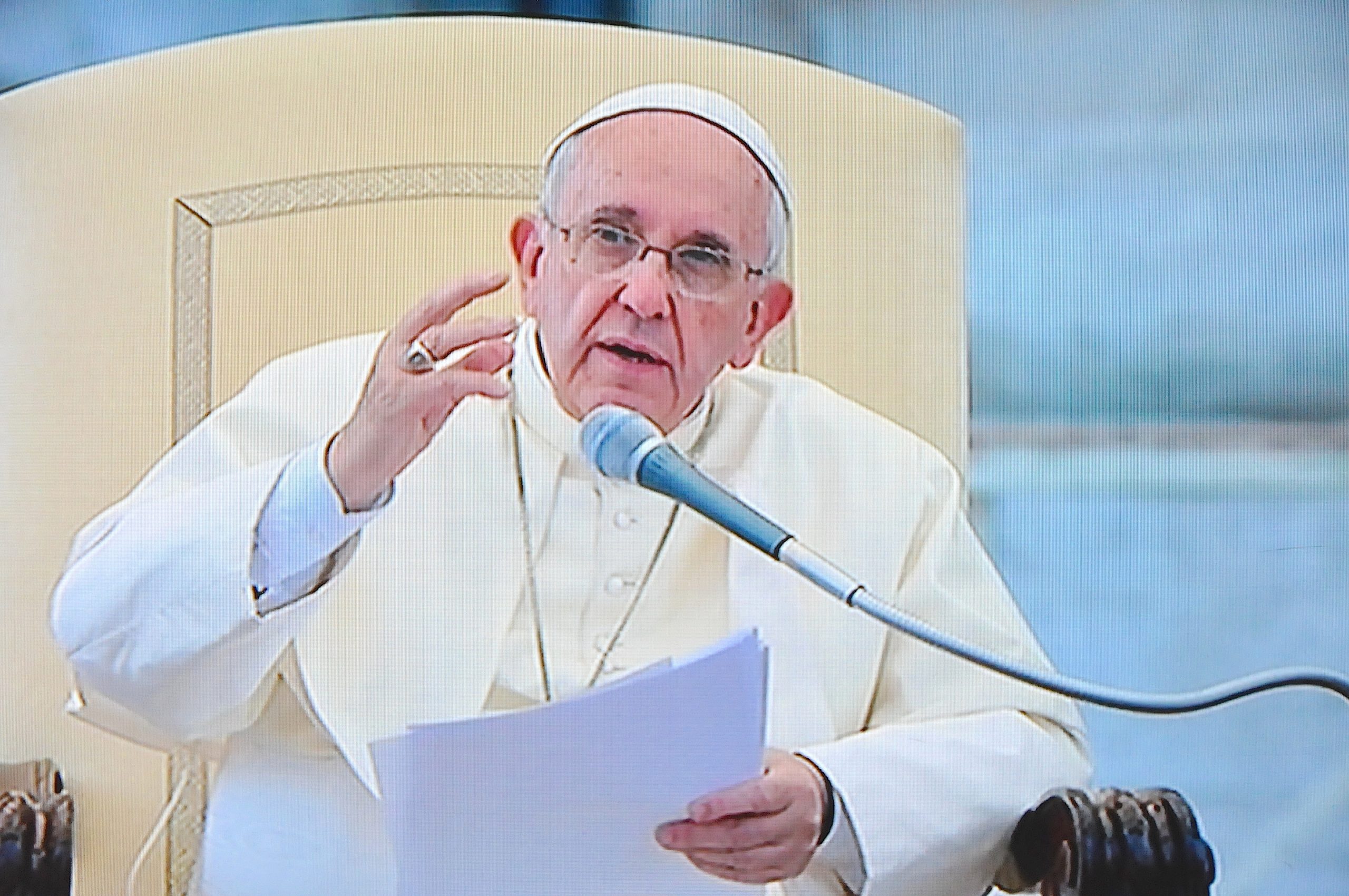 Pope Francis with Charismatic catholic renewal - 3 july 2015