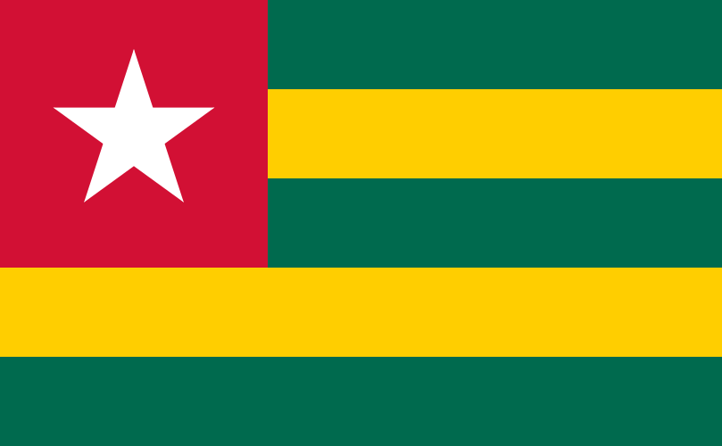 Drapeau du Togo