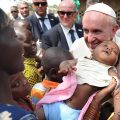 Le pape François visite un camp de réfugiés, Bangui, République centrafricaine, novembre 2015