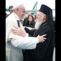 Le pape et le patriarche Bartholomée © L'Osservatore Romano