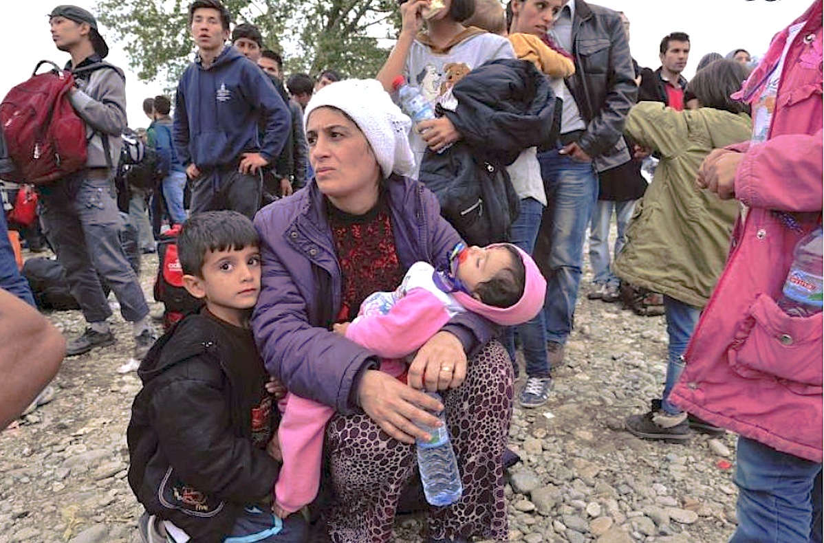 Réfugiés en Grèce
