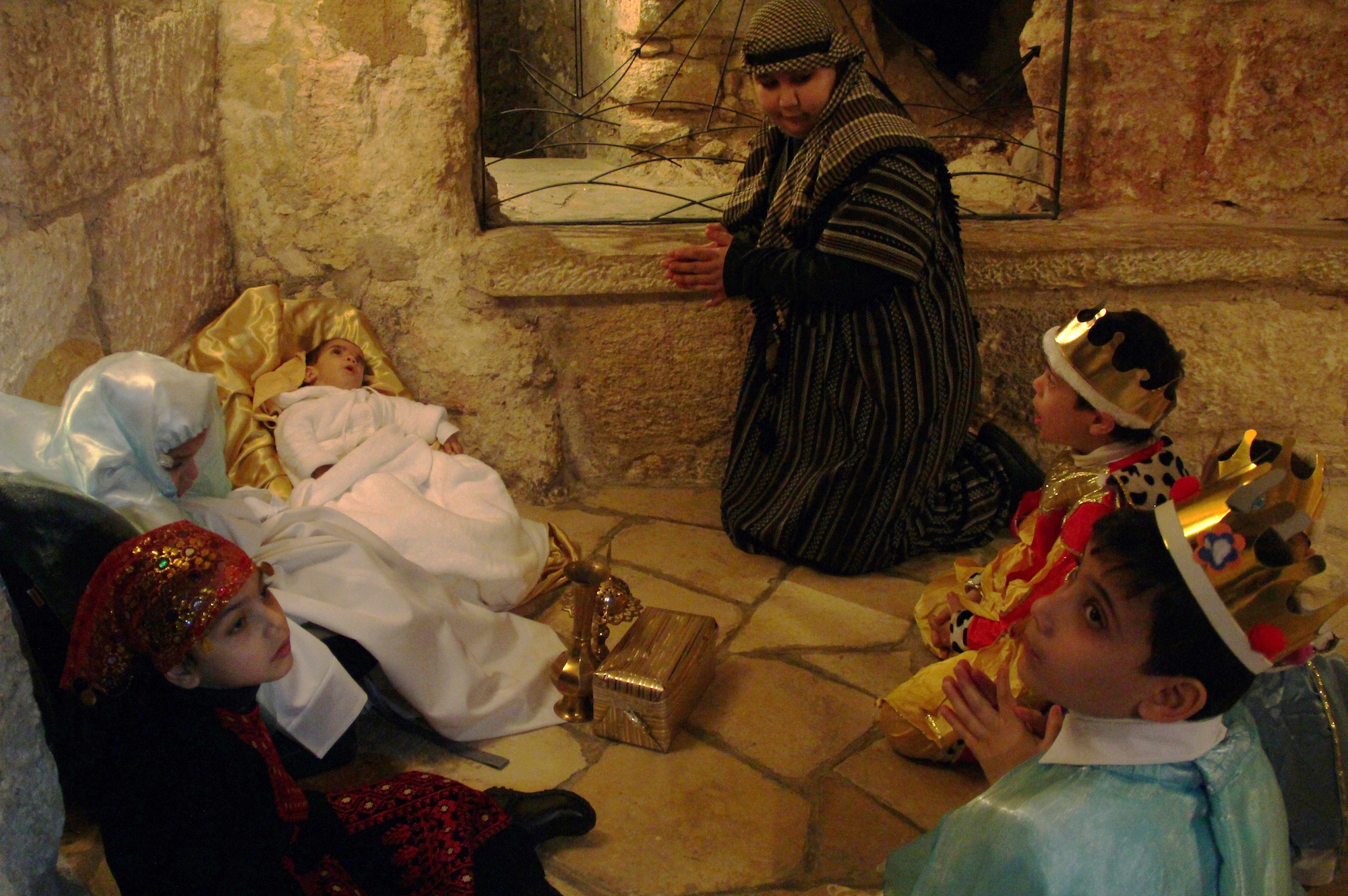 The Nativity Play in Bethlehem