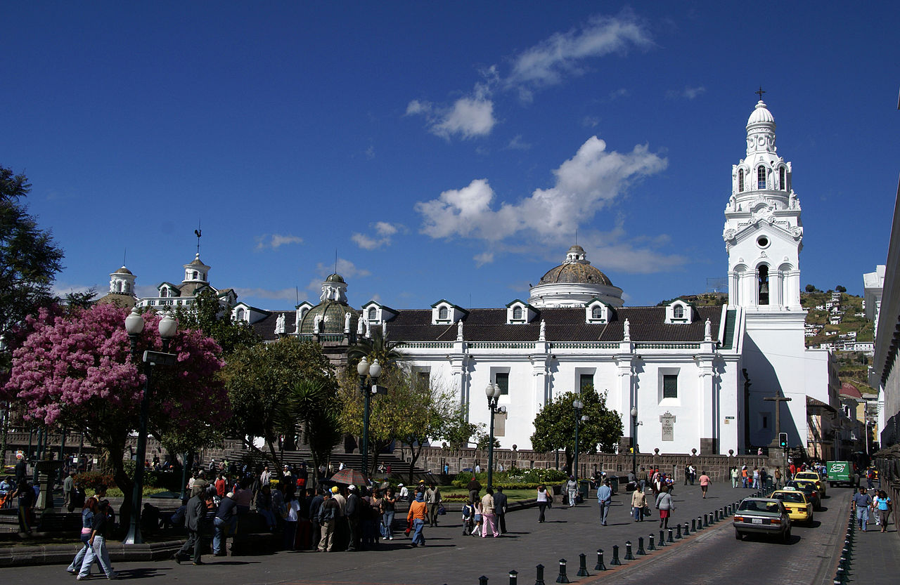 Cathédrale de Quito, Equateur © wikimedia commons / putneymark