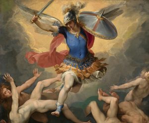 Archangel Michael and the Rebel Angels