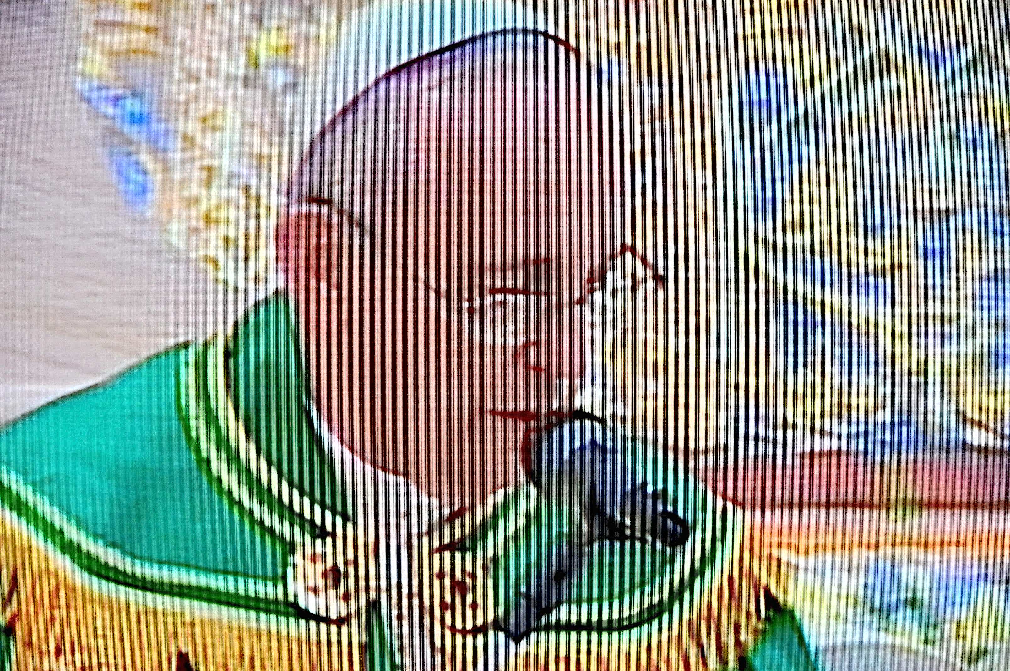 Pope Francis in the cathedral of La Paz