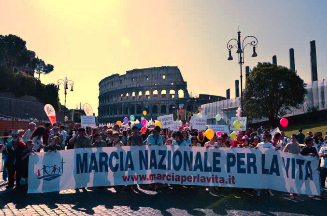 March for Life in Rome - Marcia per la vita