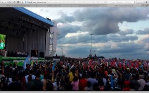 Pope Francis meets youth in Asunción del Paraguay