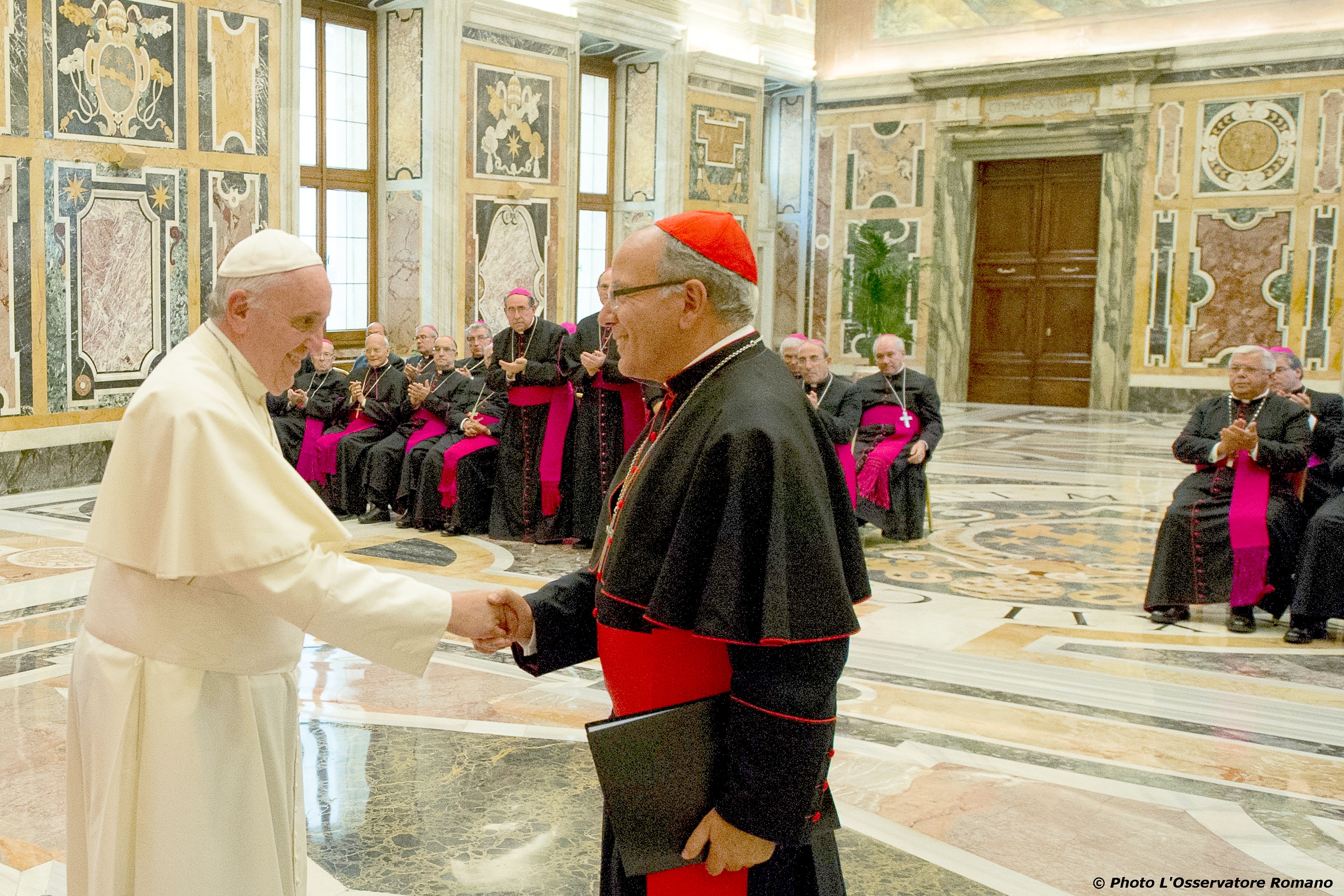 Bishops of Portugal with Pope Francis