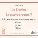Le Denier de l'Eglise, Quizz, CEF