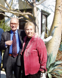 Ennio Morricone et sa femme Maria, page facebook du maestro