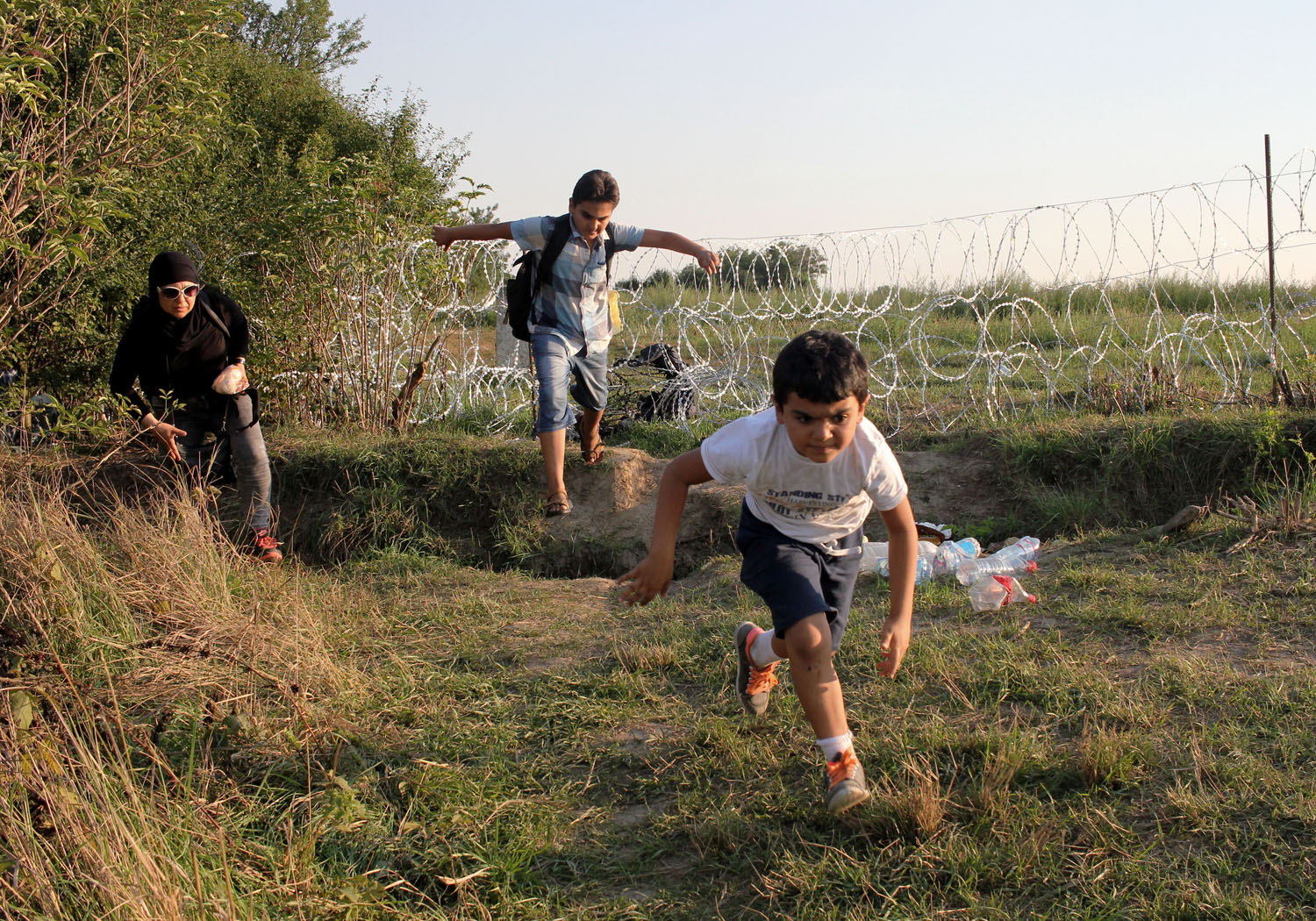 Migrants, Croatie, 2015 - Courtoisie du RJS