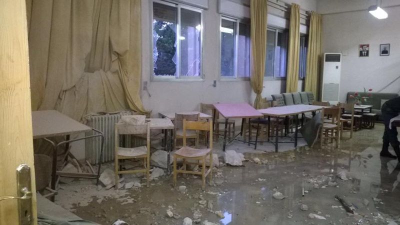 Le Collège d'Alep frappé des mes missiles, Custodie de Terre Sainte