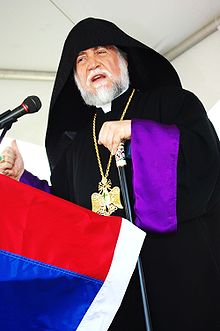 Le patriarche arménien Aram Ier, wikimedia commons