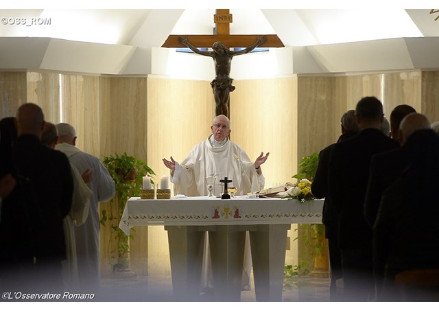 Messe à Sainte-Marthe, L'Osservatore Romano
