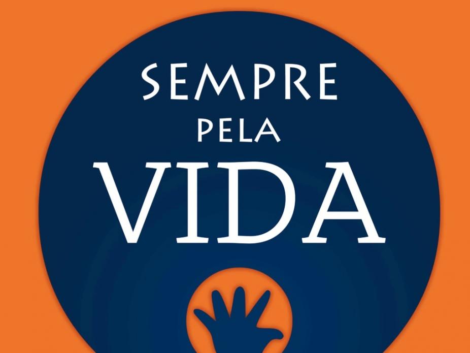 Logo de la «Caminhada pela Vida»