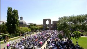 Divine Liturgie, Etchmiadzine, 26 juin 2016, capture CTV