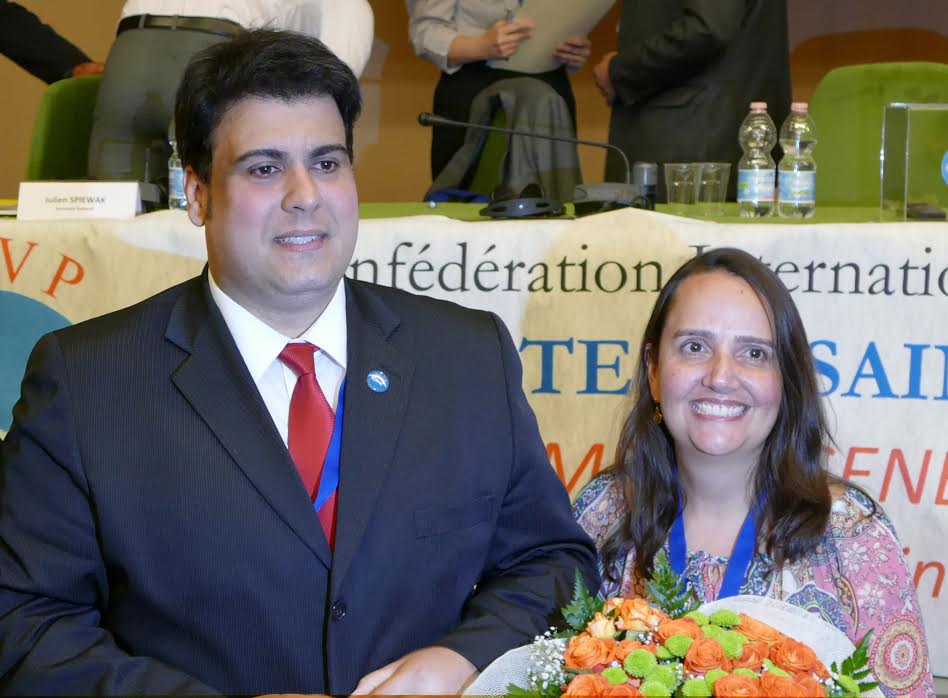 Renato Lima de Oliveira, nouveau président de la SSVP et son épouse, ssvpglobal.org