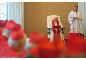 Consistoire du 20 juin 2016, L'Osservatore Romano