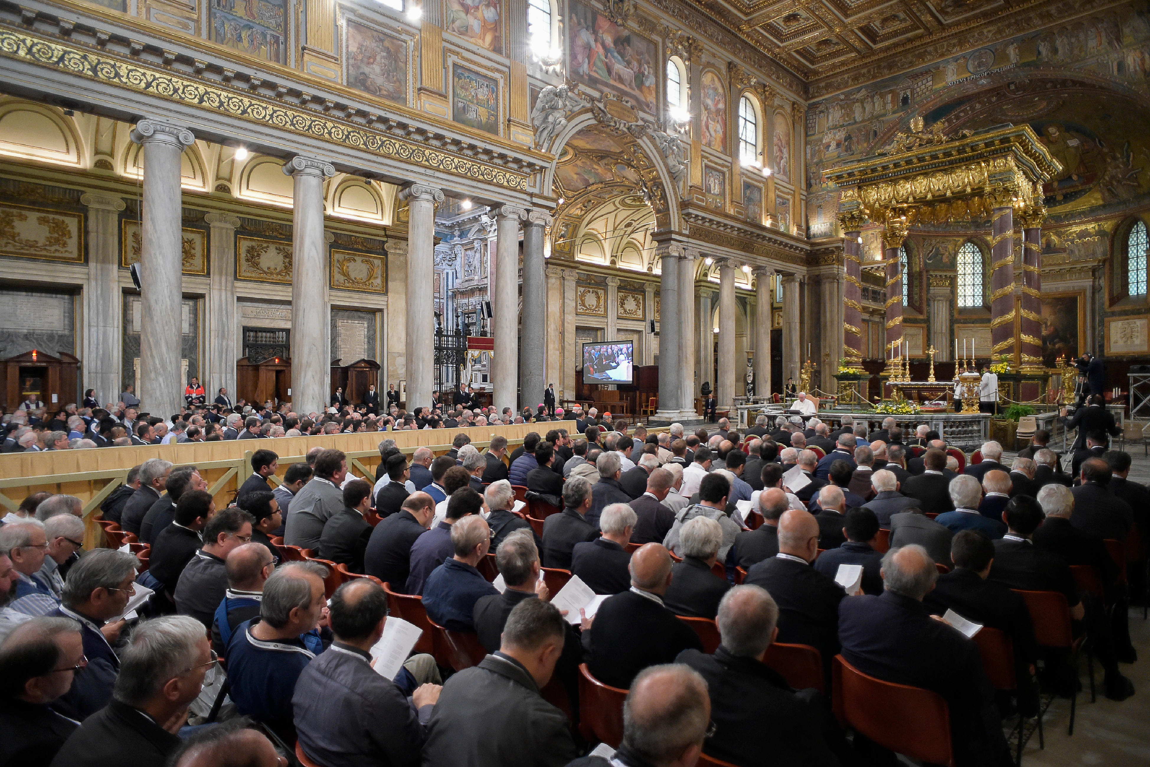 Jubilé des prêtres, 2e méditation, Sainte-Marie-Majeure, 2 juin 2016, L'Osservatore Romano