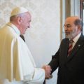 Rencontre du pape et de Graziano Da Silva, 23 juin 2016, courtoisie de FAO.ORG