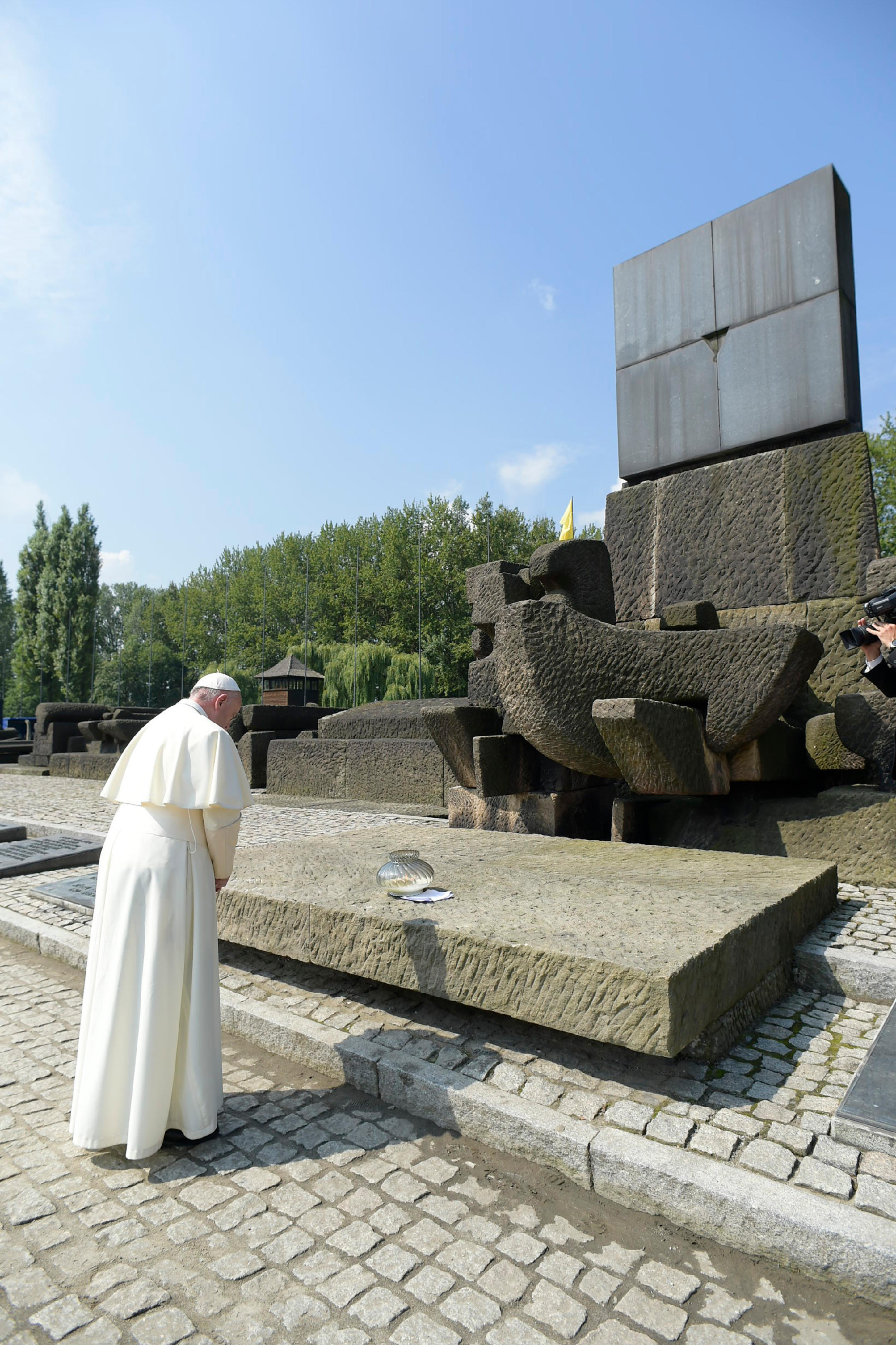 Birkenau, pape François, Pologne © L'Osservatore Romano
