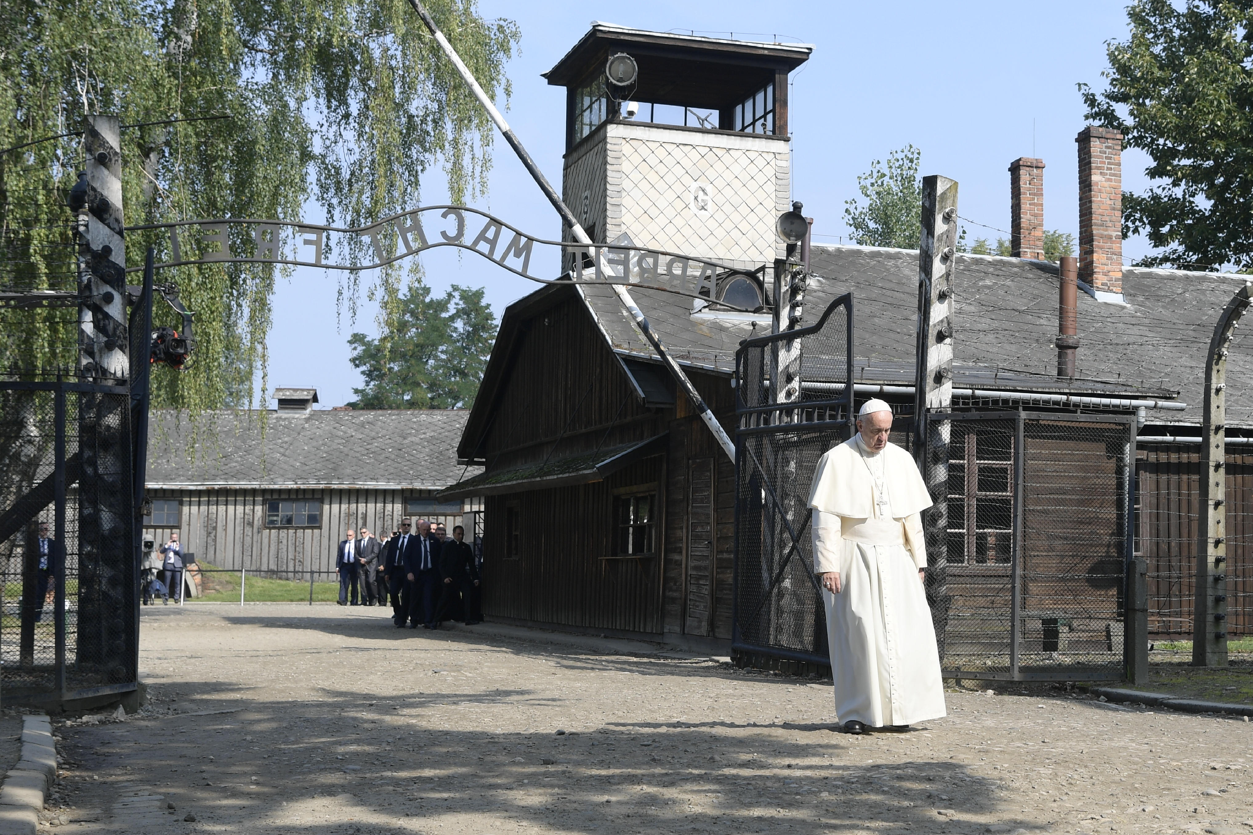 Auschwitz, pape François, Pologne © L'Osservatore Romano