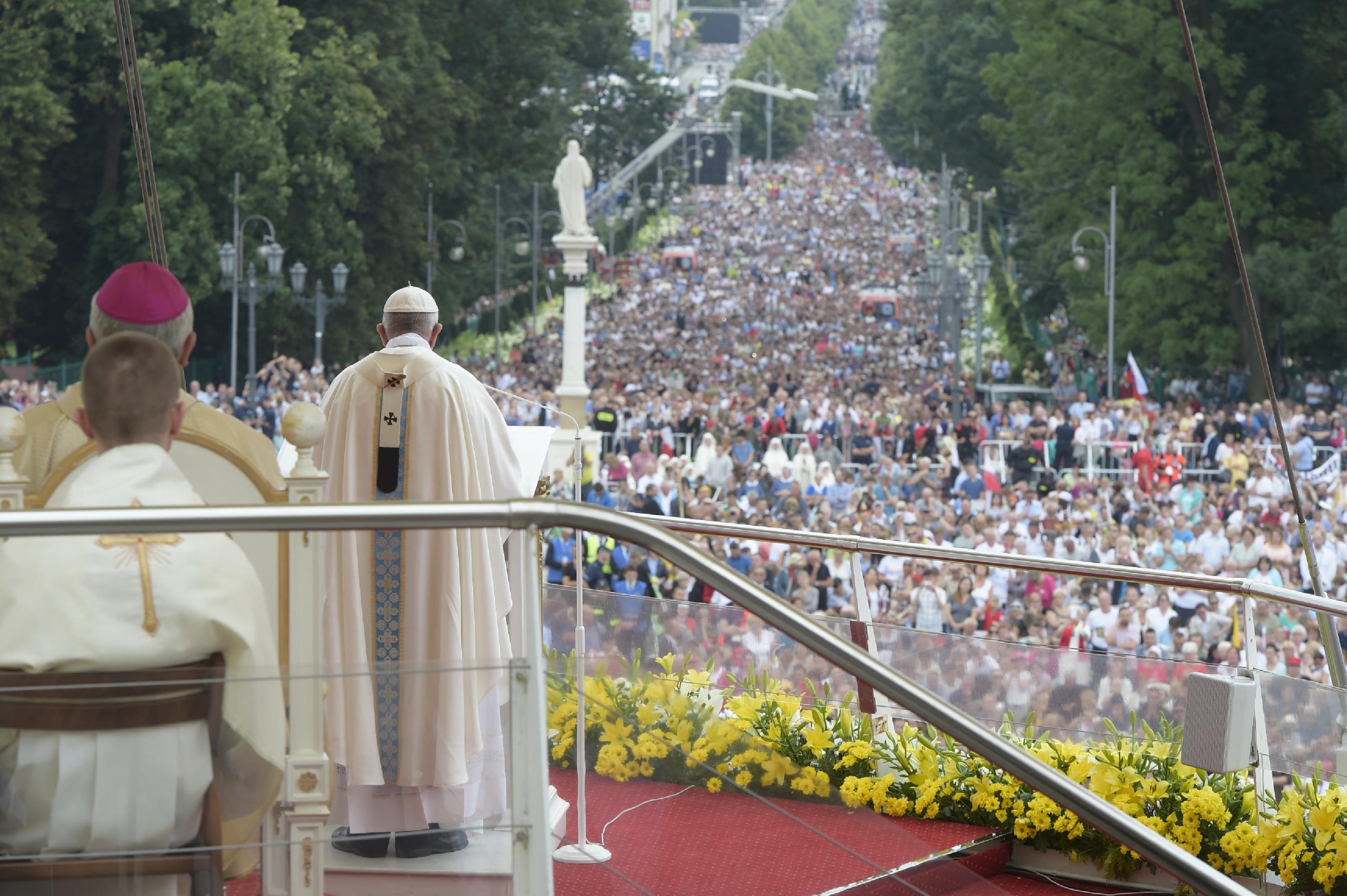 Messe à Jasna Gora, Czestochowa Pologne © L'Osservatore Romano