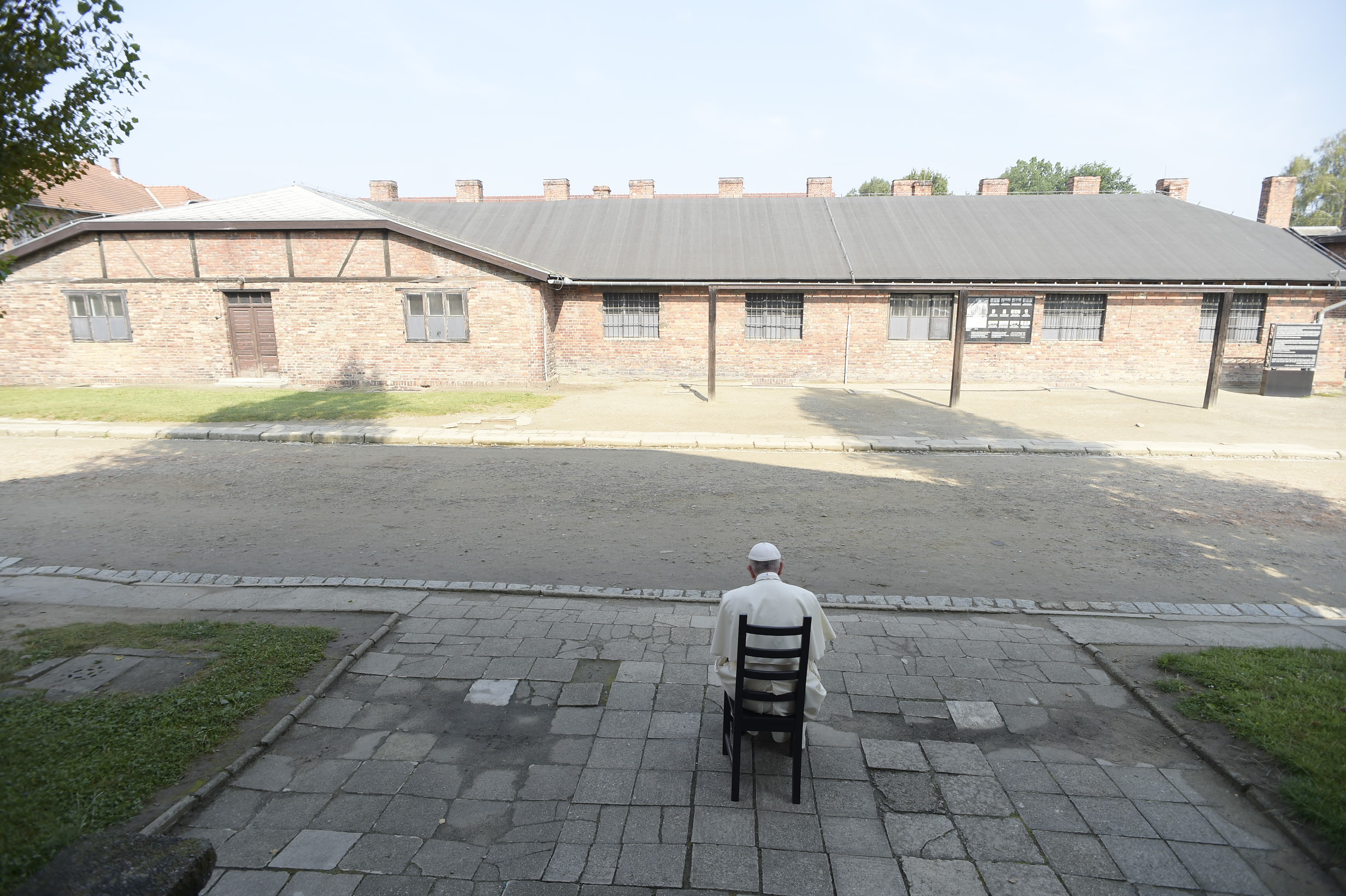 Auschwitz, pape François, Pologne © L'Osservatore Romano