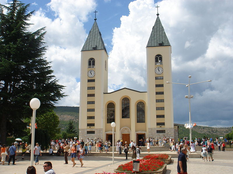 Medjugorje (Bosnie Herzégovine), église Saint-Jacques © Wikimedia commons/Mariusz Musiał