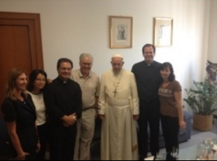 Visite du pape François à la Commission pour l'Amérique latine © CAL