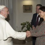 Paloma García Ovejero et Greg Burke © L'Osservatore Romano