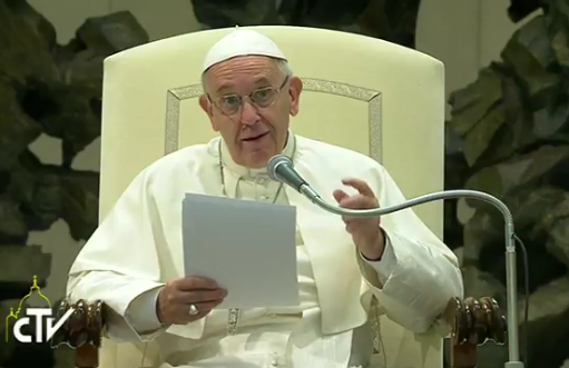 Pape François, audience générale du 10 août 2016