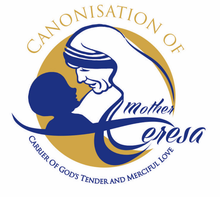 Logo pour la canonisation de Mère Teresa
