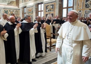 Audience aux prieurs provinciaux des dominicains © L'Osservatore Romano