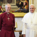 Le pape François et l'archevêque Justin Welby © L'Osservatore Romano
