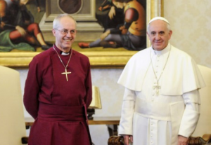 Le pape François et l'archevêque Justin Welby © L'Osservatore Romano