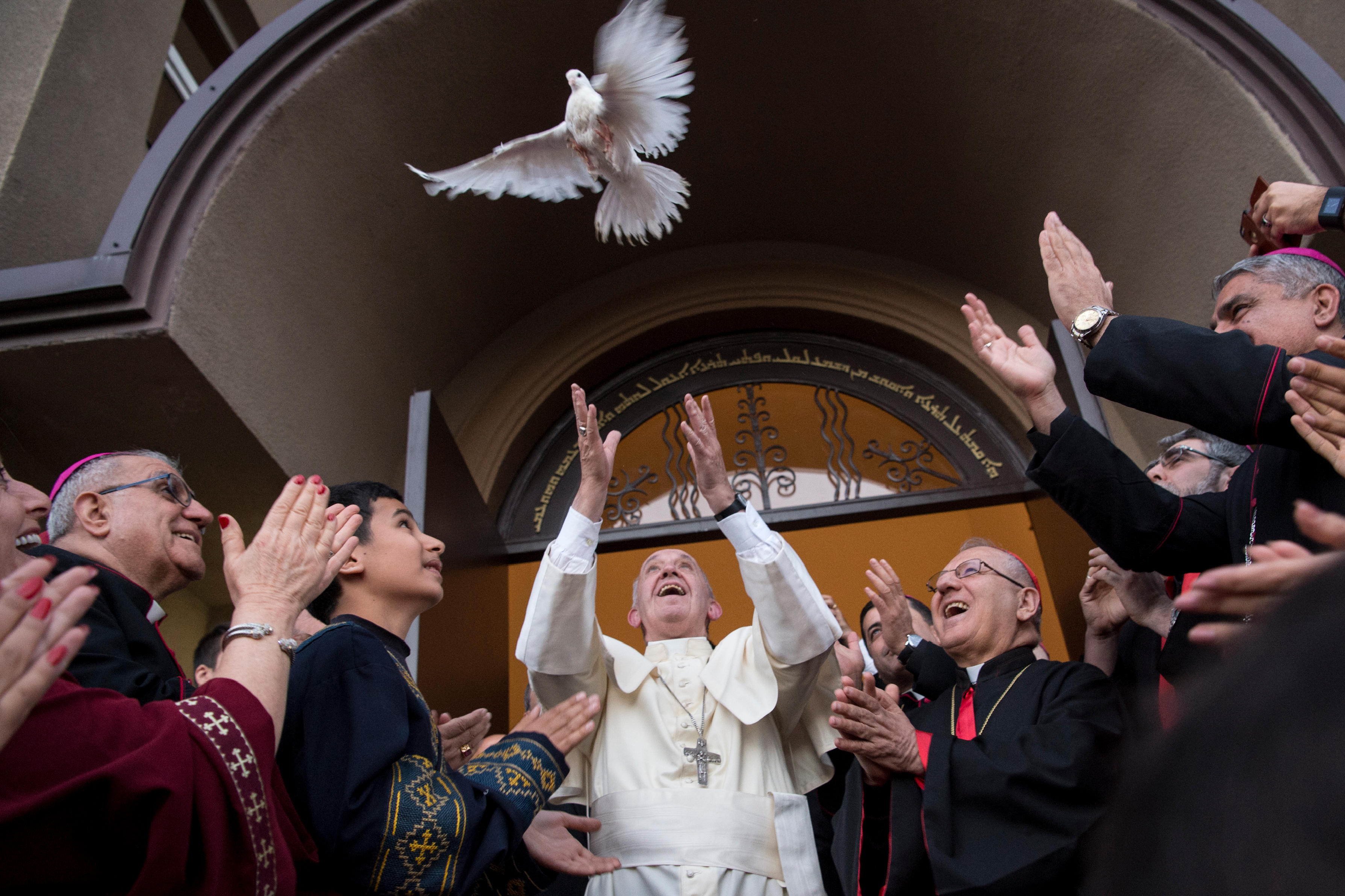 Prière pour la paix avec les Chaldéens de Géorgie © L'Osservatore Romano
