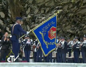 200 ans de la gendarmerie vaticane, capture CTV