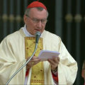 Le card. Parolin préside la messe de la fête de sainte Teresa de Calcutta, capture CTV