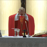 Messe en mémoire du père Jacques Hamel, 14 sept. 2016, capture CTV