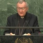 Le card. Pietro Parolin à l'ONU © compte facebook de la Mission du Saint-Siège aux Nations Unies