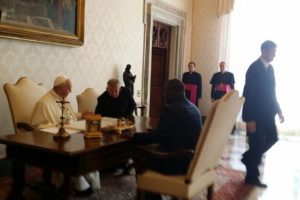 RDC, le président Kabila au Vatican © Il Sismografo