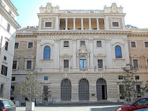 Université pontificale grégorienne @ Wkimedia commons / Gobbler